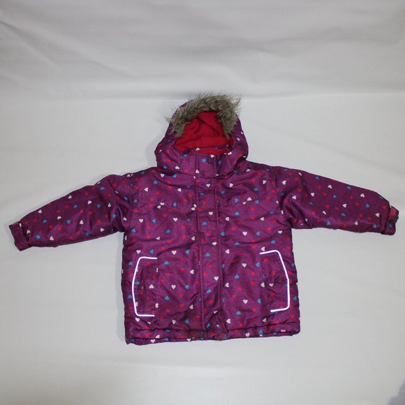 NorthPeak Girl Winter Jacket-  Size 5 (Purple) - Picture 2 of 8